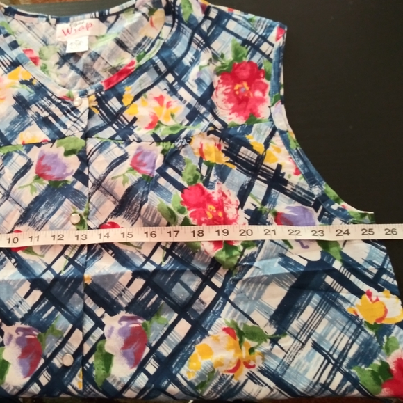 *3 for $15*NWT Vintage 90s Apron/Smock - Picture 7 of 8